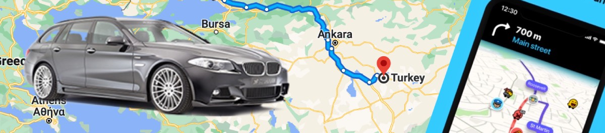cu BMW Seria 5 pana în Turcia