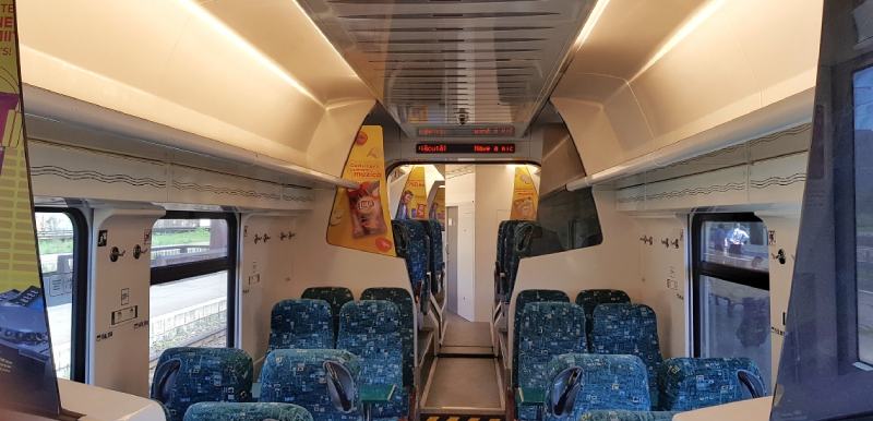 Vagon în tren Softrans