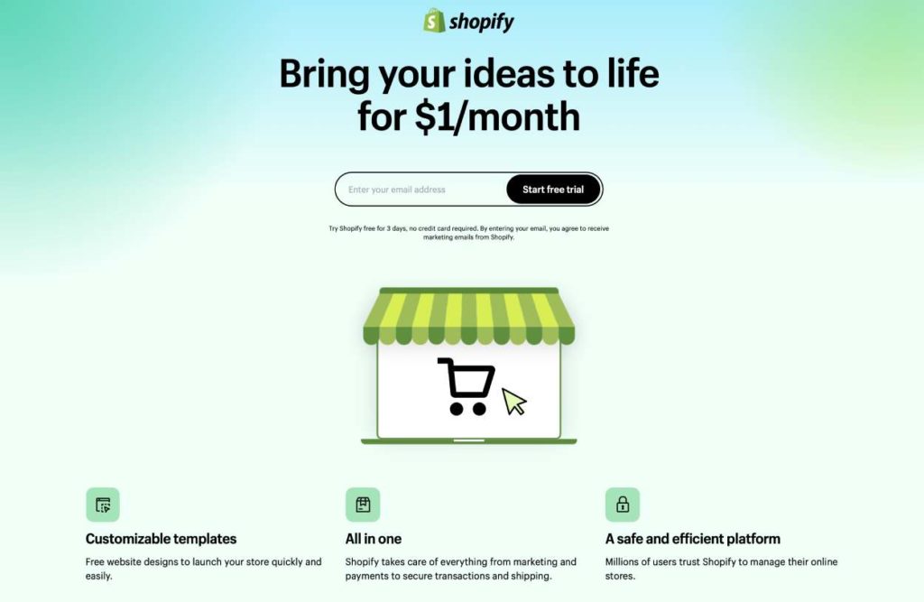 Shopify - Cel mai buna platforma de site-uri web pentru magazine online