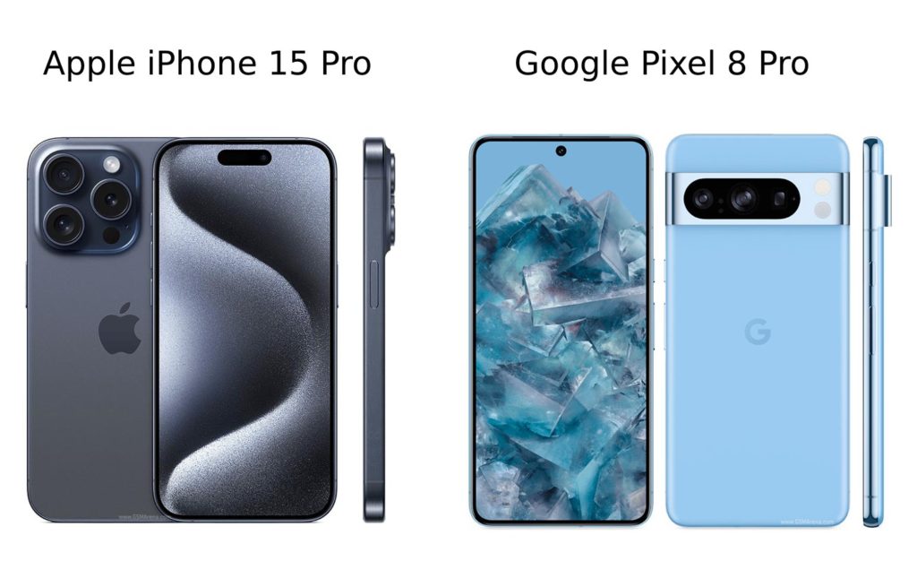 Apple iPhone 15 Pro vs Google Pixel 8 Pro